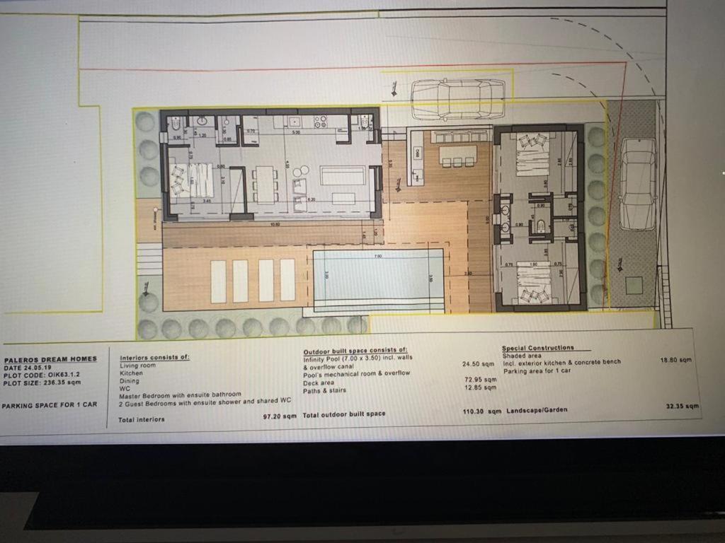 Villa Karma Paleros Exteriör bild